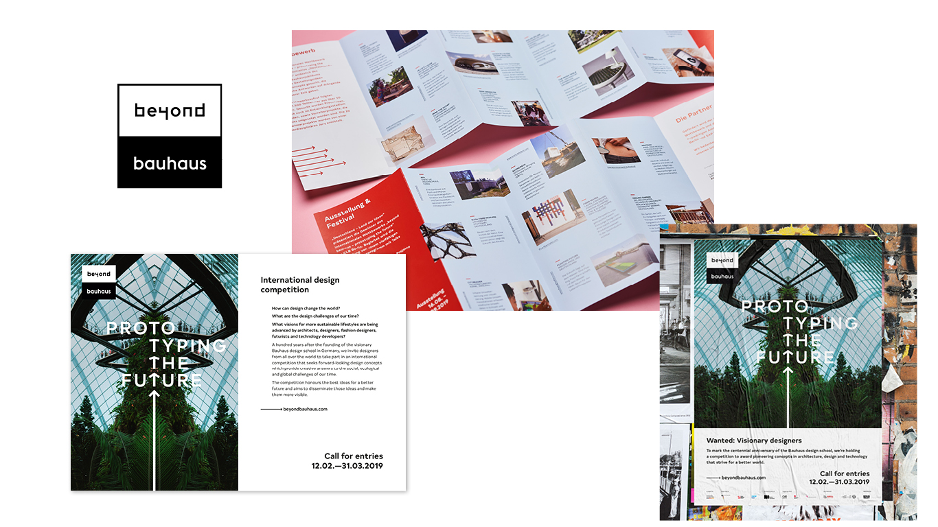 Editorial design Beyond Bauhaus Layout