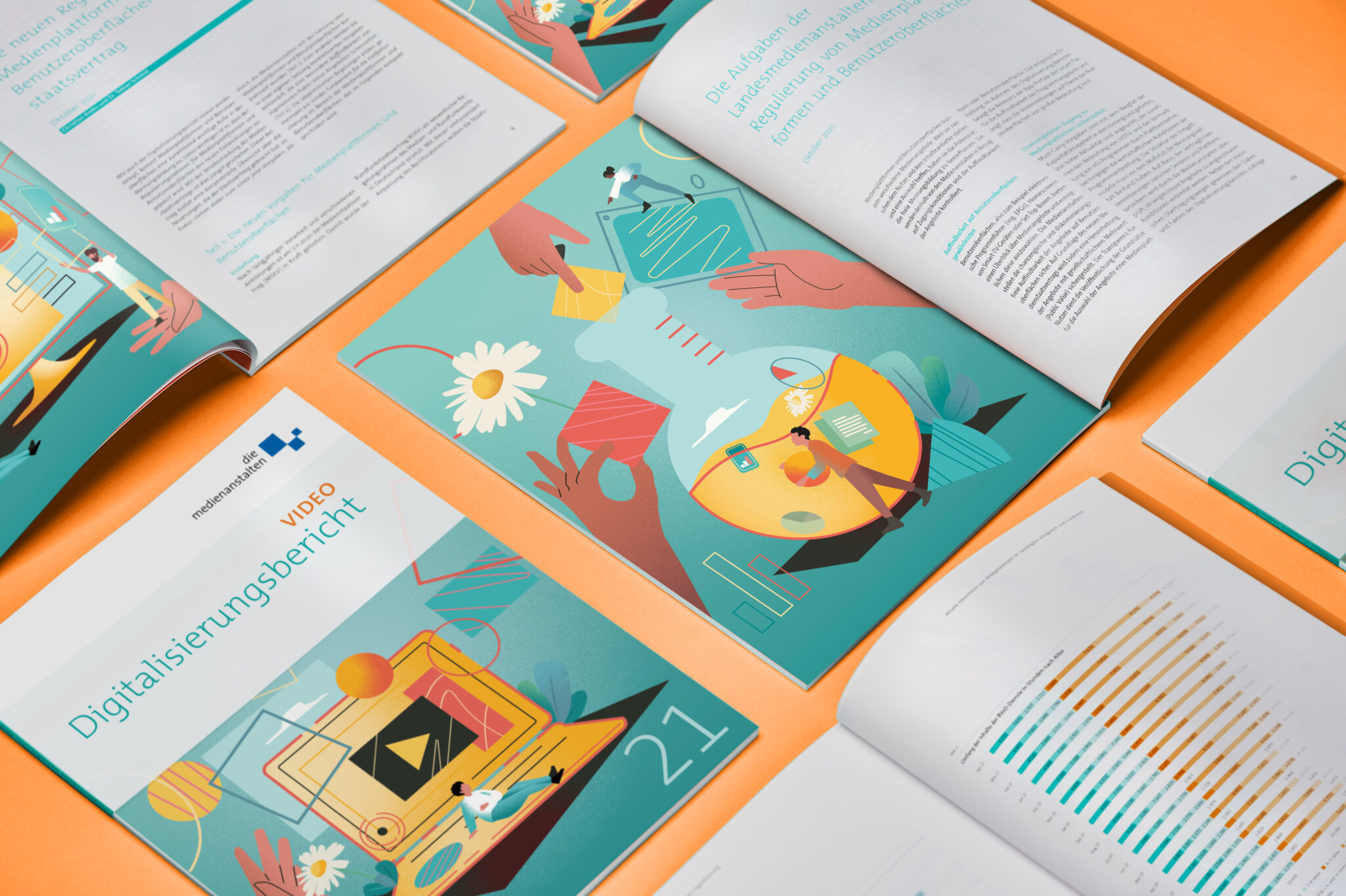 Editorial Illustrations Brand illustrations , Created by Damien Cauzard