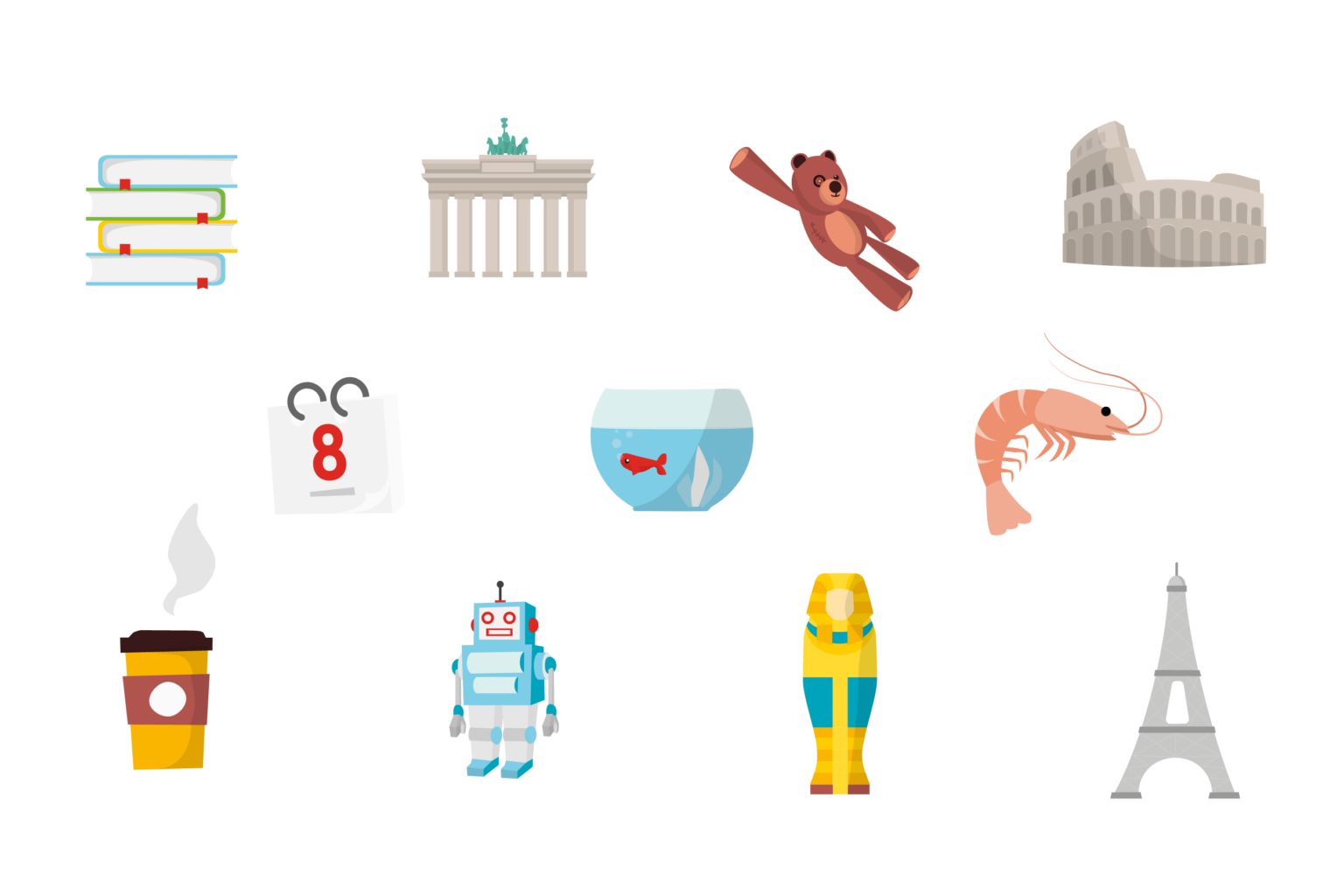 Corporate illustration Library, Cornelsen, Illustration by Damien Cauzard